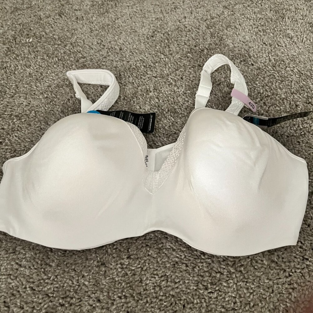 Bali Bra White 42D NWT - Picture 2 of 6